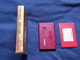 Nintendo GAME & WATCH OCTOPUS with Box and Manual Japanese OC-22 1981