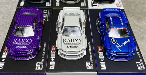 Kaido House Nissan Skyline GT-R R34 (6 Cars Set) - Picture 4 of 7