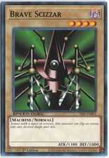 Yugioh - Brave Scizzar SS05-ENB03 1st Edition - Speed Duel Decks: Twisted Nightm