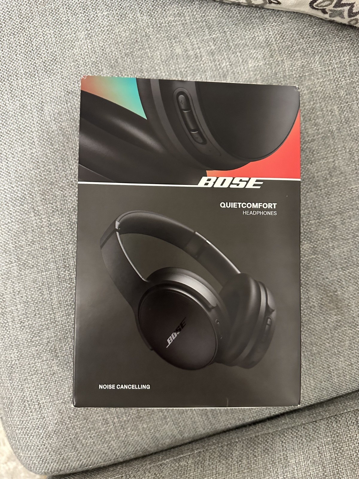 Bose Quietcomfort Noise Cancelling over ear Headphones Black BRAND NEW UNOPENED-image