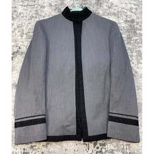 Vtg West Point Military Academy Mens 38 Cadet Jacket Gray Wool Uniform 151A