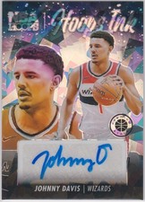 Johnny Davis 2023-24 Hoops Premium Ink Ice Prizm Autograph HI-DAV Auto Wizards
