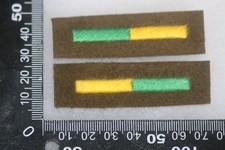 BRITISH ARMY WW2 PATTERN ARM OF SERVICE STRIPE RECCE RECONNAISSANCE CORPS PR