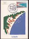 France 1967 FDC first day maximum card La Baule