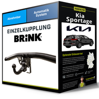 Abnehmbare AnhäNgerkupplung FüR Kia Sportage 07.2010-12.2015 Iii Typ Sl Brink