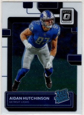 2022 Panini Donruss Optic Football Aidan Hutchinson No. 213 Detroit Lions