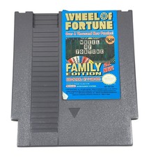 Wheel of Fortune - Family Edition (Nintendo Entertainment System, 1990) - TESTED