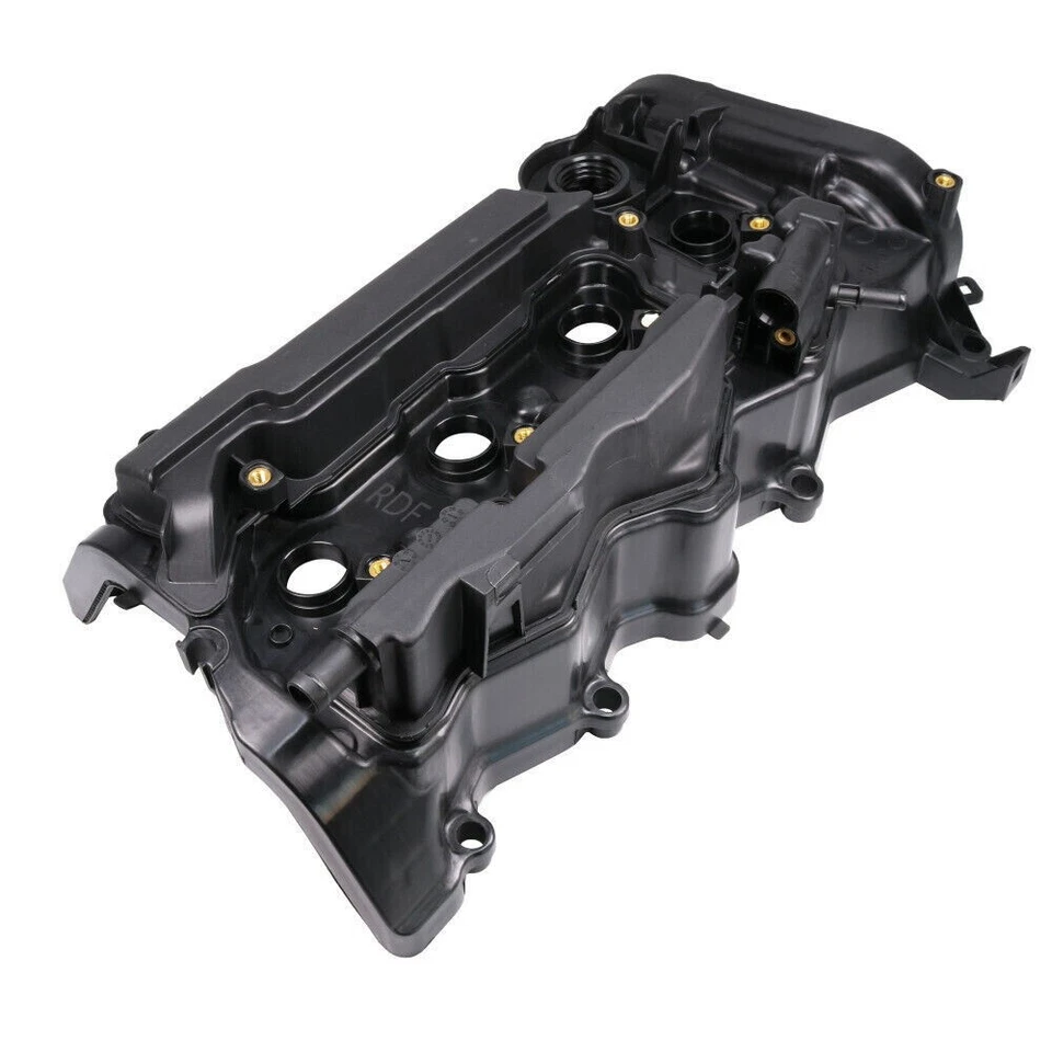 New Black Car Valve Cover W/ Gasket For 2015-2019 Honda Cr-v 2.4l 12310-rdf-a01 - Image 3 of 4