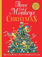 Three Little Monkeys At Christmas | Quentin Blake | Englisch | Taschenbuch