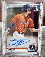 2020 Bowman - Prospects Autographs Colin Barber #PA-CB (AU, RC)