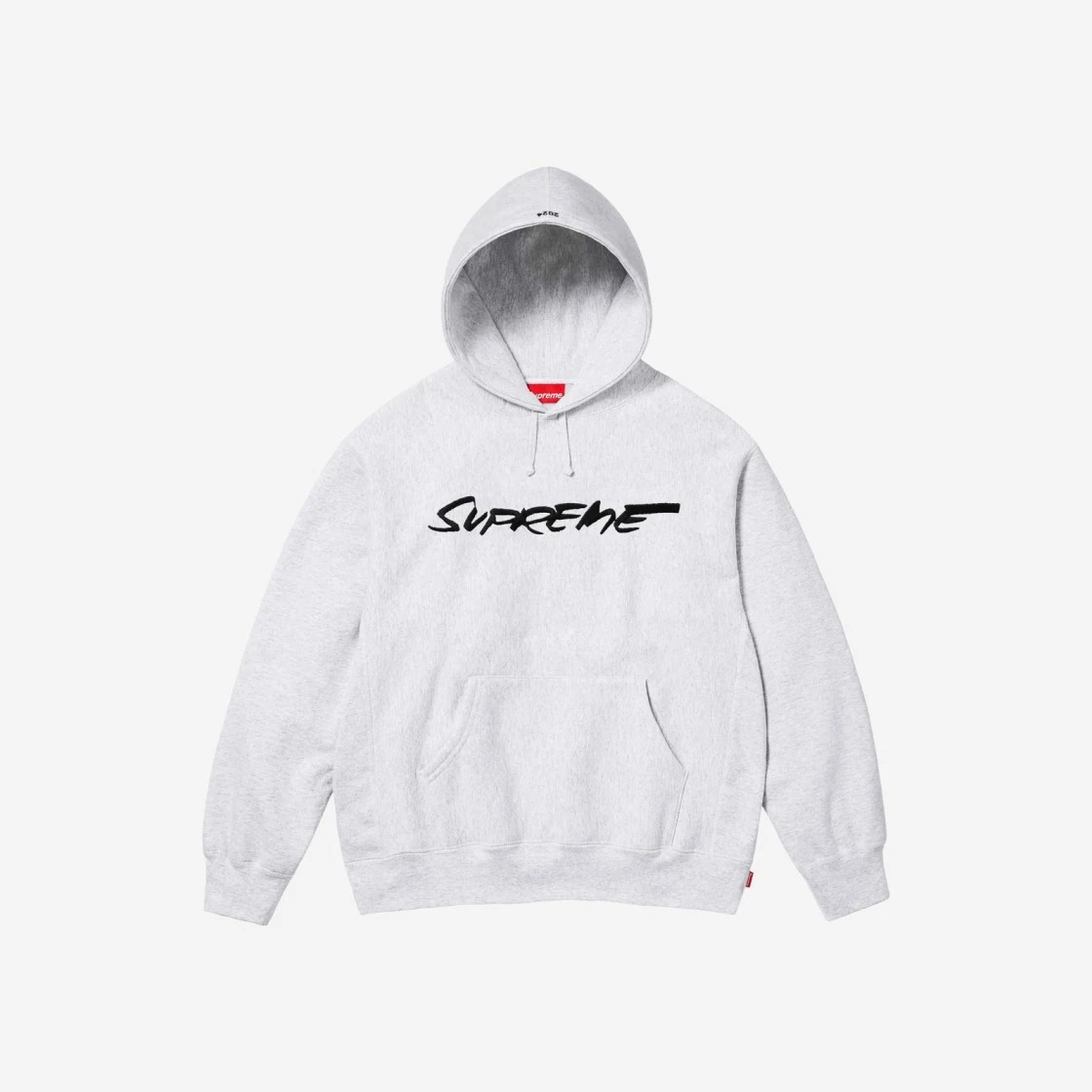 Sweat à capuche Supreme Futura gris cendre   24SS