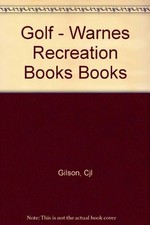 Golf - Warnes "Recreation Books" Books