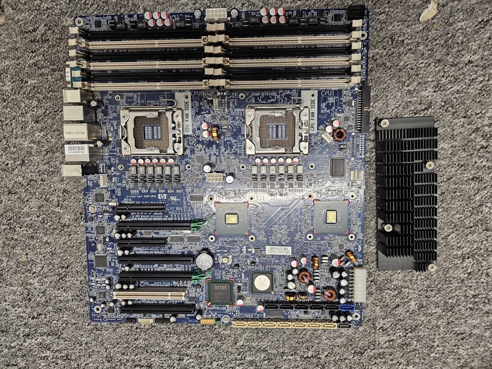 HP Z800 Dual Socket LGA1366 DDR3 Workstation Motherboard 591132-001 - Image 2 of 3