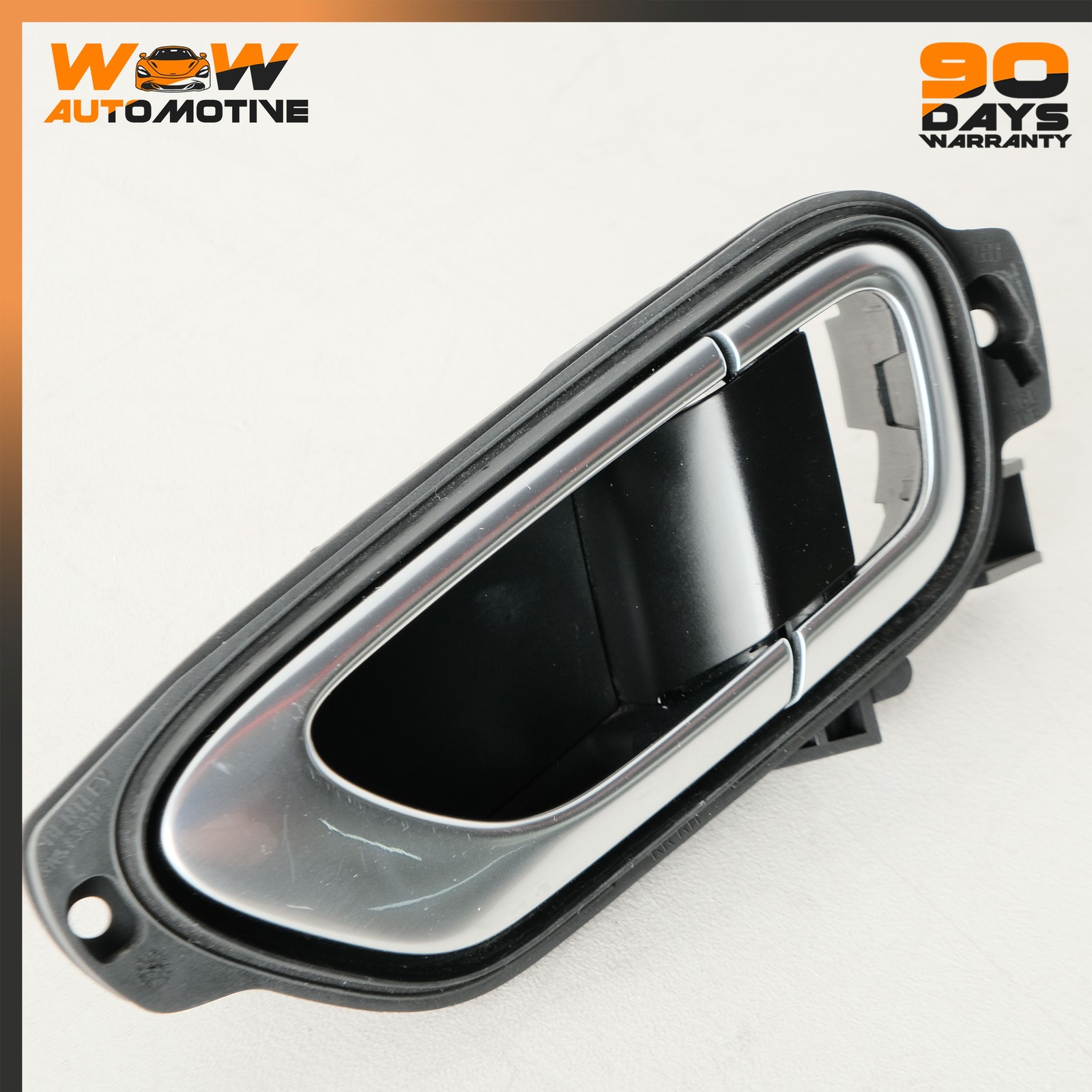 06-13 BENTLEY CONTINENTAL FLYING SPUR REAR RIGHT INTERIOR DOOR HANDLE CRANK OEM