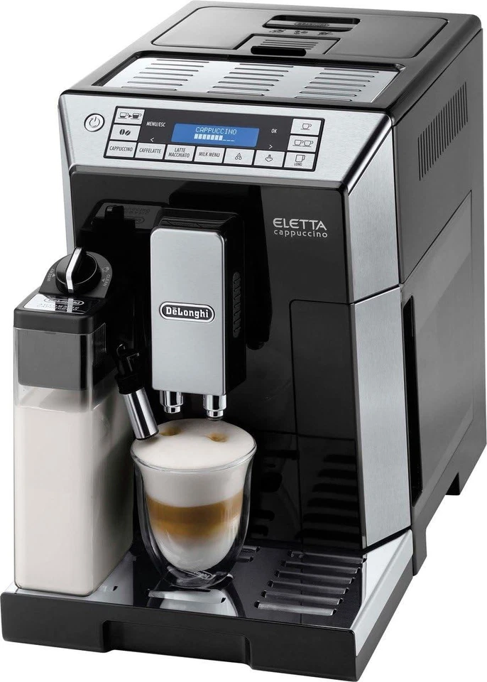 DE'LONGHI Kaffeevollautomat ELETTA CAPPUCCINO ECAM 45.366.B LatteCrema System