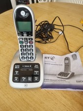 BT 4600 DECT Cordless Single Home Phone Big Buttons Call Blocker Answer Machine 