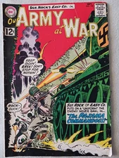 Our Army at War #122 Nice DC War Comic Book Complete Sgt. Rock