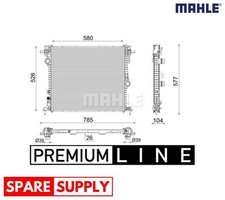 RADIATOR, ENGINE COOLING FOR ALFA ROMEO MAHLE CR 2587 000P
