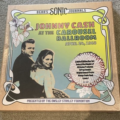 Bears Sonic Journals Johnny Cash Carousel Ballroom 1968 Vinyl Box New Sealed