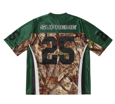 New Supreme Breast Cancer Awareness Football Jersey Green SIZE L