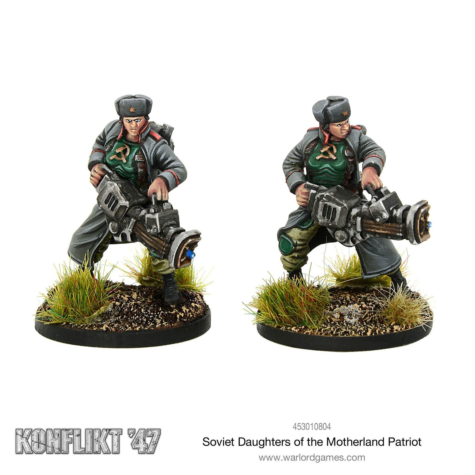 Konflikt '47 - Daughters of the Motherland Patriot Team - Warlord Games NEW