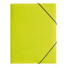 Pagna Lucy Trend Colour A3 Elasticated Folder - Green/Orange/Blue/Pink Orange, B