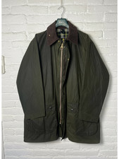 Barbour A200 Border Jacket – Sage Green – C48 / 122cm – Year 2000 – Made in Engl