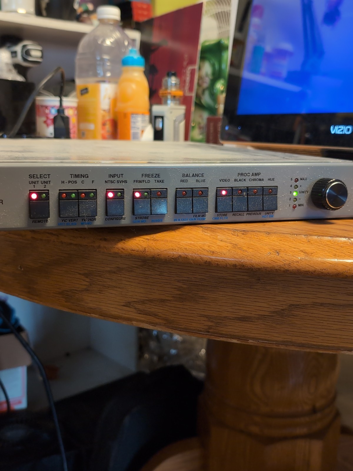 Leitch dps-235 digital transcoding tbc synchronizer video broadcast equipment