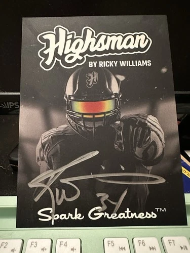 Ricky Williams Autograph - Great Condition