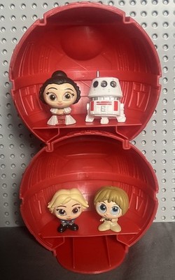 Star Wars Disney Doorables Serie 2 Lot 3 Prinzessin Leia R5-D4 Omega Young Anakin