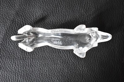 Set of 12 Dachshund Basset dog knife holders 1970 Vintage Colorless Plastic Set of 12 Dachshund Basset dog knife holders 1970 Vintage Colorless Plastic