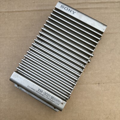 Sony XM-3021 Old School Made In Japan 2 Channel Amplifier