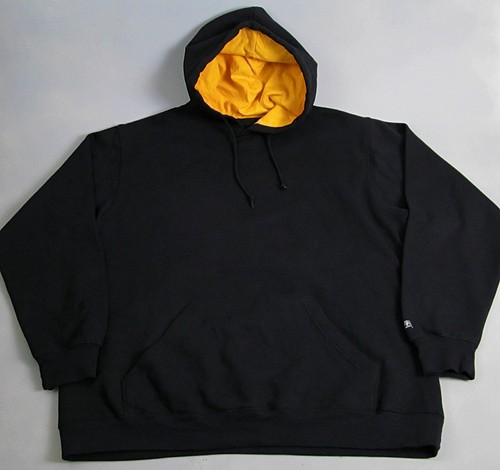 Vintage Pittsburgh Steelers Hoodie Sweatshirt Mens Size XL Black Soffe - Picture 2 of 9