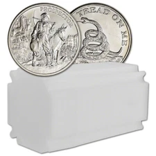 1 oz. Silver Round - Random Brand - Secondary Market - .999 Fine (Tube of 20)