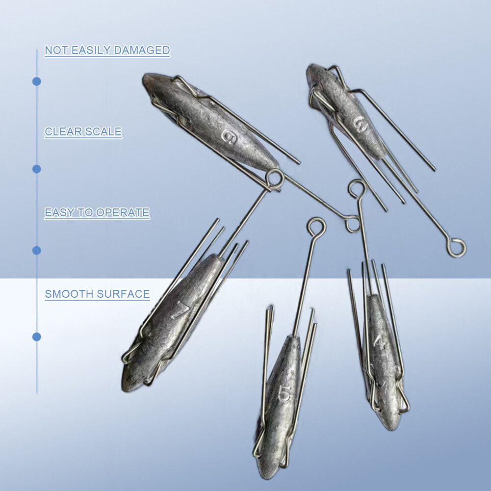 Fishing Sinkers Pcs Sputnik Sinker Fishing Equipment Long Tail