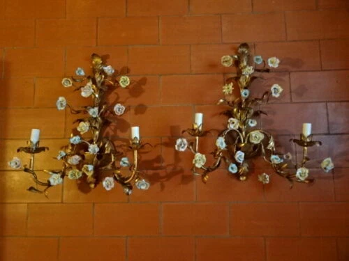 Éclairage et lampes du XXe siècle en porcelaine