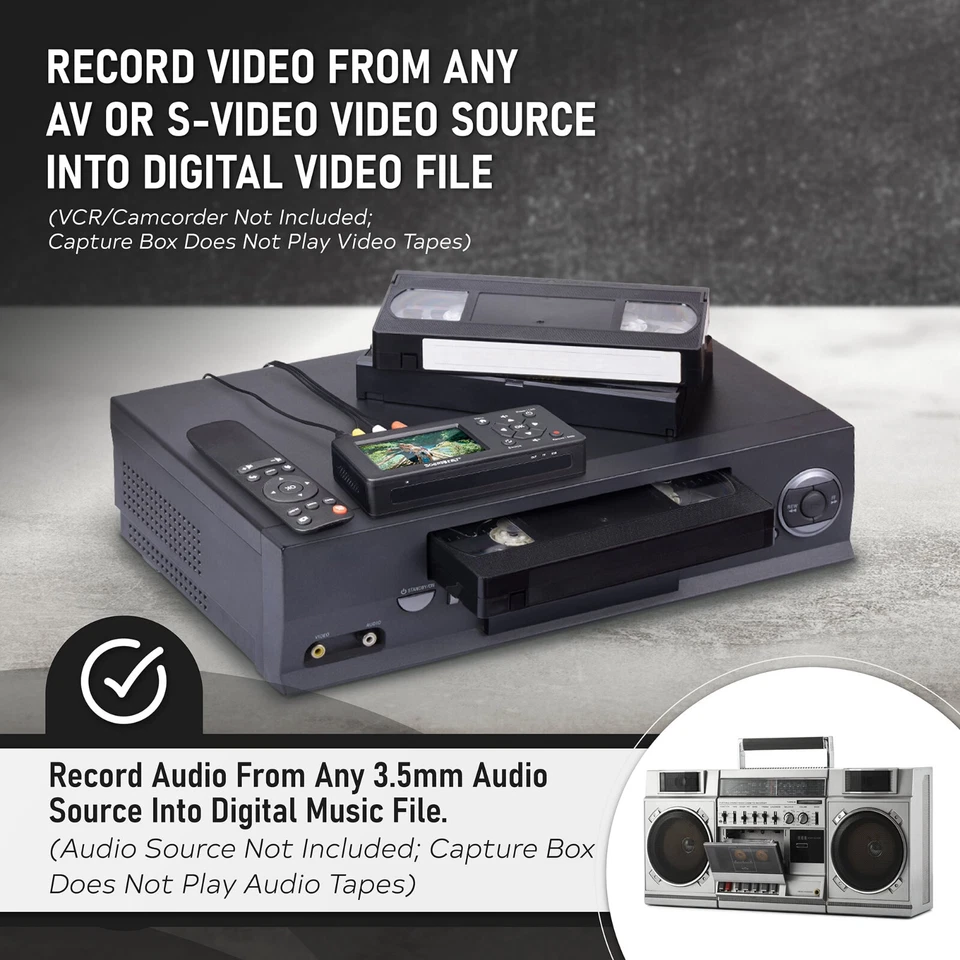 SoundBeast Video Audio Capture Box 2.0 - Record VCR, VHS, AV, RCA To Digital - Image 3 of 4