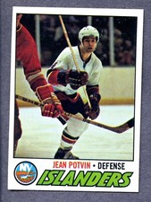1977/78  Topps  #144 Jean Potvin  - New York Islanders   MINT