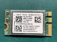 HP Broadcom BCM943142YHN M.2 WiFi Wireless Bluetooth 4.0 Card 792608-001 OEM