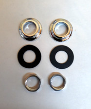 Kit de tuercas de junta de bisel de torre limpiaparabrisas limpiaparabrisas Ford Truck 1953-1960 cromo diestro y derecho