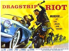 Dragstrip  Riot Decorative Poster. Fine Graphic Art. Wall Interior Design. 2459