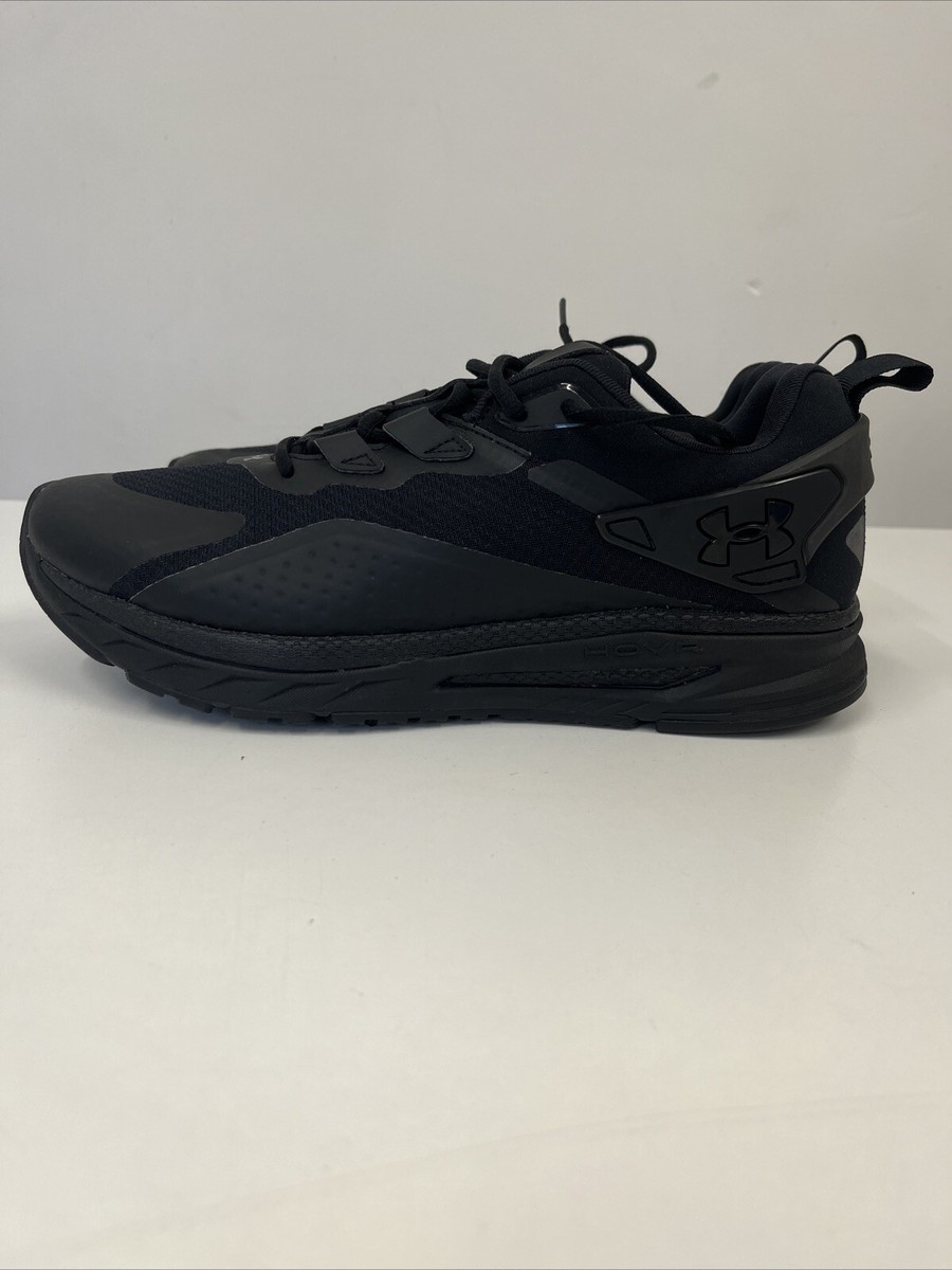 Men’s Under Armour HOVR All Black Trainers Uk Size NWOB #559