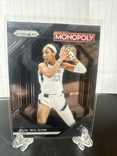 A'ja Wilson Basketball Card 2024 Prizm Monopoly WNBA