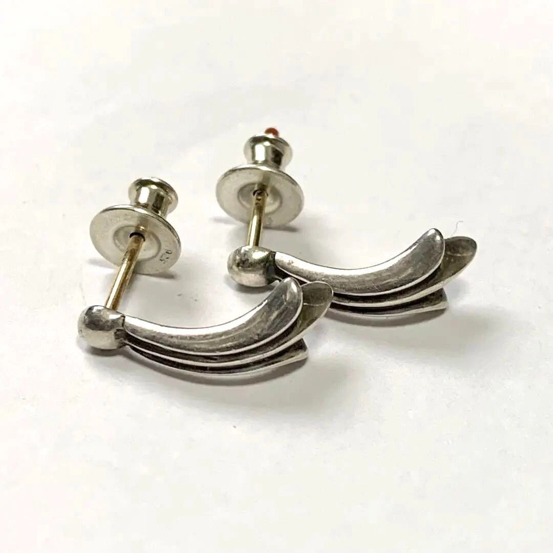 CHROME HEARTS CROSSTAIL LINK EARRING-
