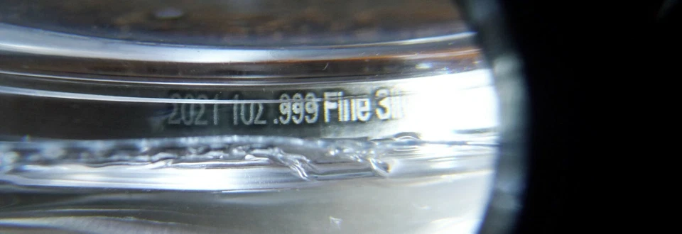 2021 China 1 oz Antique Silver Twin Dragon Dollar Restrike 1000 Mintage - Image 4 of 4