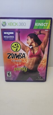 Zumba Fitness Xbox 360 Kinect Microsoft Game Studios Majesco Join The Party 