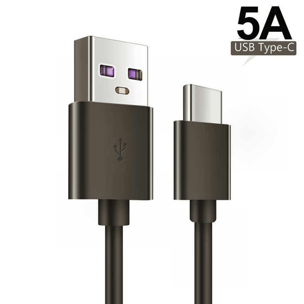 5A Fast Charging USB-A to USB-C Cable for Phone