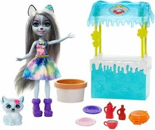 🔥 Enchantimals Warmin' Up Cocoa Stand With Hawna Husky & Whipped Multicolor ✨✨