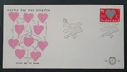 1997 NETHERLANDS NEDERLAND SURPRISE STAMP SCRATCH STAMP HEART LOVE NR 361 FDC