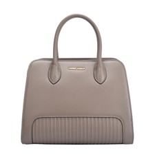 Maria Carla Woman's Fashion Luxury Leather Handbag, Smooth Leather Bag, Cow Leat